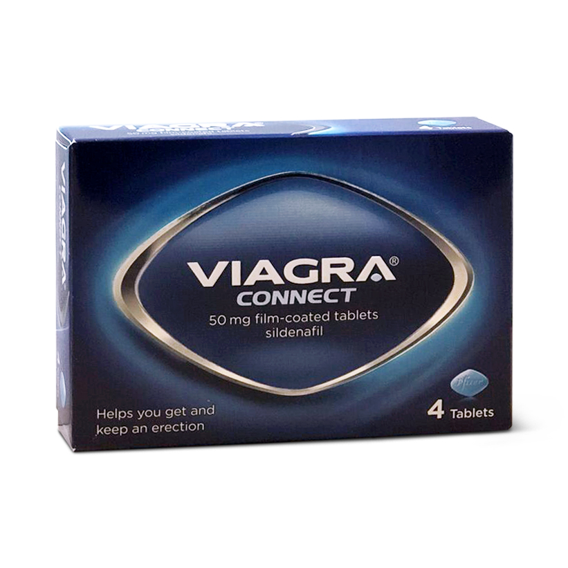Viagra Connect 4 tablets Pfizer (navy blue box)